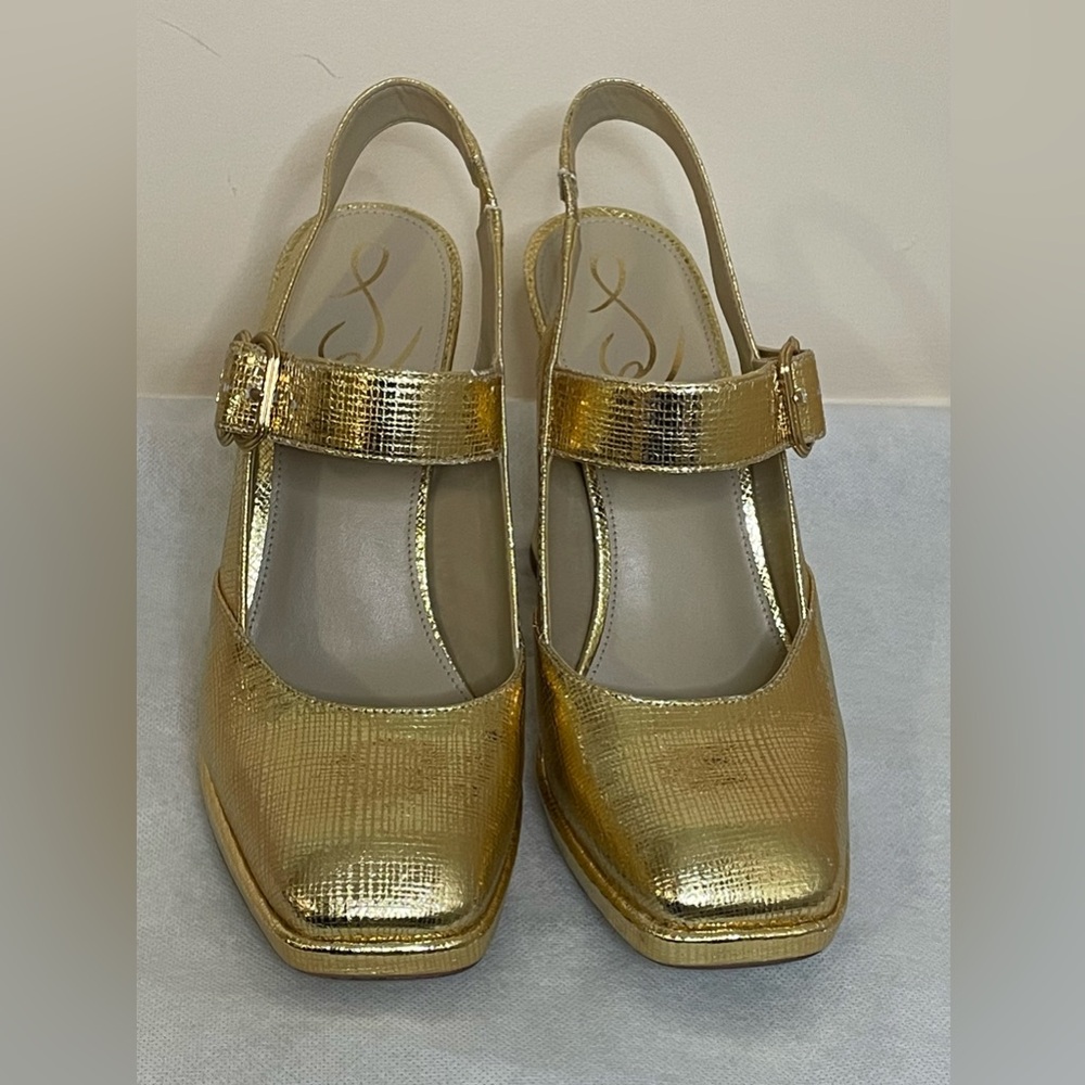NEW Size 9 Sam Edelman Gold Jildie